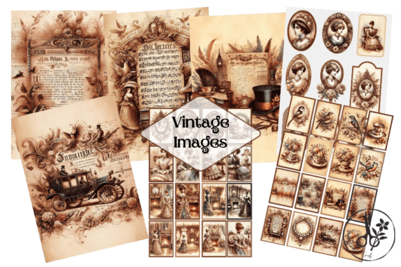 Download Vintage Images - Clip Art - Clip art Collection