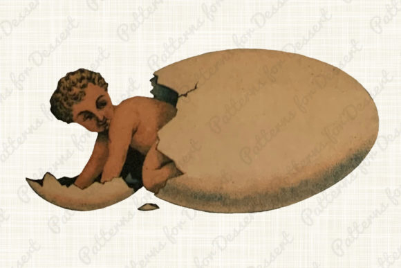 Download Baby Angel Vintage Clip Art - Clip art Collection