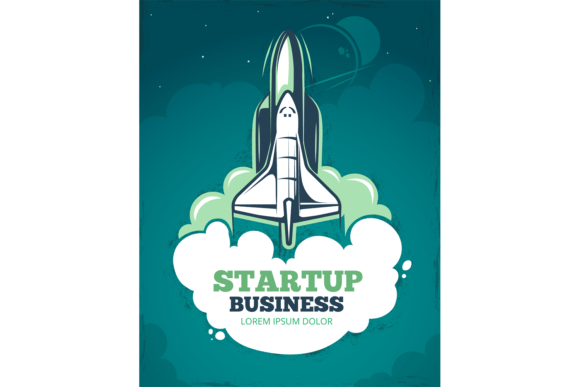 Download Startup Vector Grunge Vintage 60s Poster - Premium Bundle