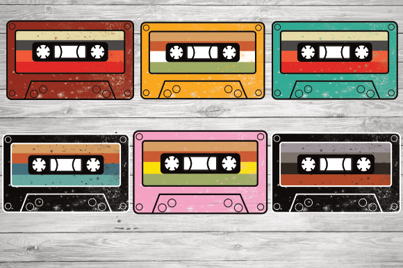 Download Vintage Retro Cassette Tape - Retro cassette Collection