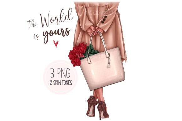 Download Fashion Girl Clipart, Planner Clip Art - Clip art Collection