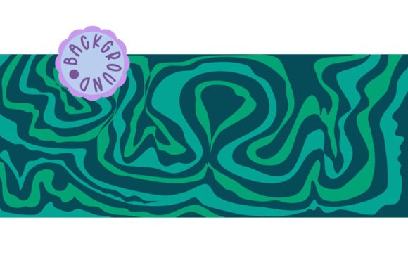 Download Retro Marble 60s Wave Pattern - Premium Resources