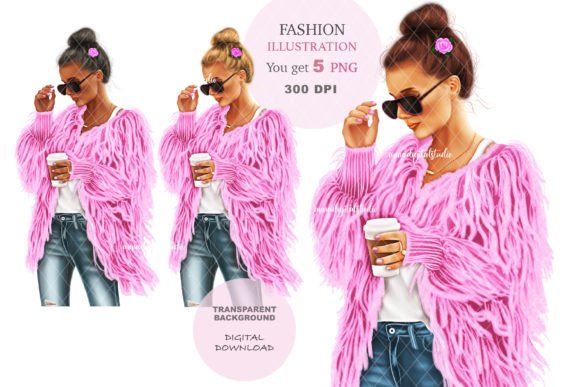 Download Fashion Girl Clip Art, Girl Palnner - Clip art Collection