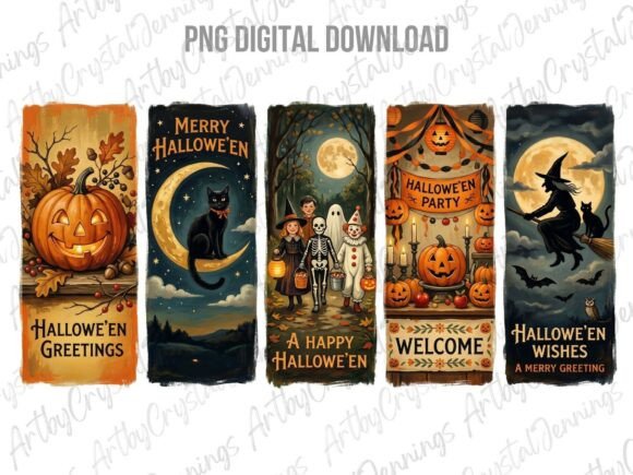 Download Vintage Holiday Halloween Magic PNG - Vintage holiday Collection