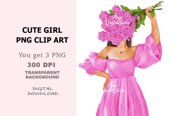 Download Fashion Girl Clip Art, Cute Girl PNG - Clip art Collection