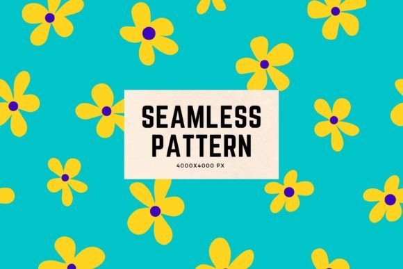 Download Spring Flowers Pattern 60s - 60s Collection