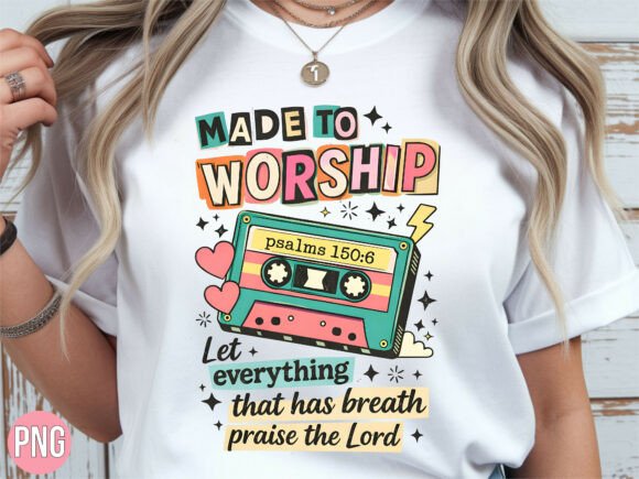 Download Made to Worship Psalm Retro Cassette PNG - Retro cassette Collection